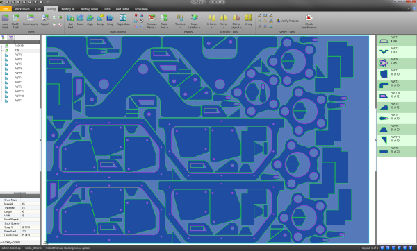 taiere cu jet de apa CAD